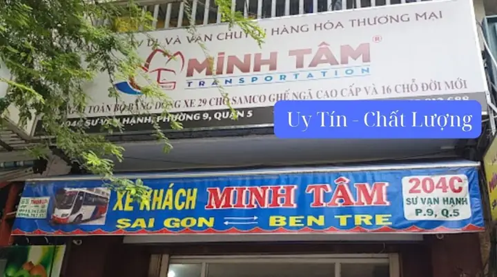 Nhà Xe Minh Tâm Bến Tre Nhà Xe Minh Tâm Bến Tre