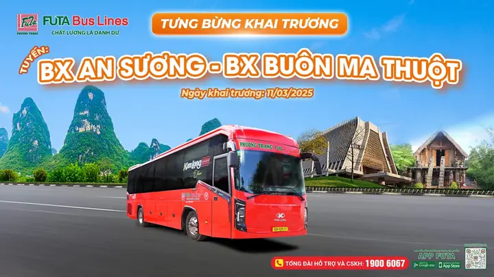 Nhà Xe Phương Trang Bến Xe An Sương Nhà Xe Phương Trang Bến Xe An Sương