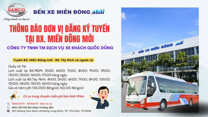 Nhà Xe Quốc Dũng Tây Ninh