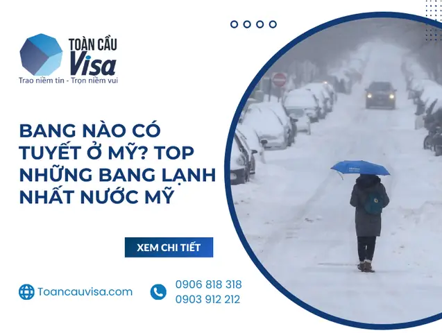 Những Bang Lạnh Nhất Nước Mỹ