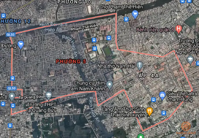 Phạm Thế Hiển Quận 8 Map