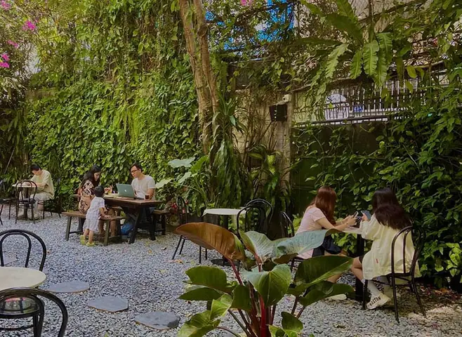 Quán Cafe Sân Vườn Quận 1 Quán Cafe Sân Vườn Quận 1