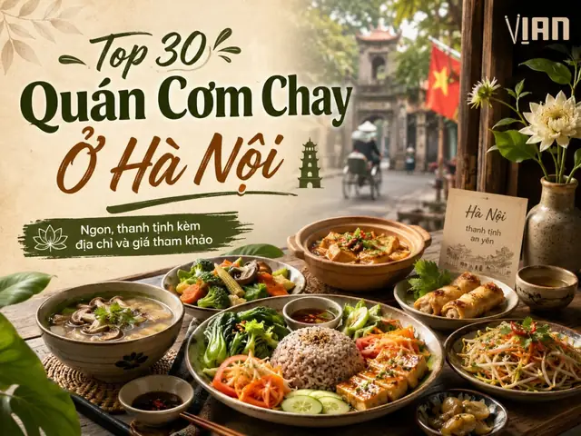 Quán Chay Yên Ninh Hà Nội