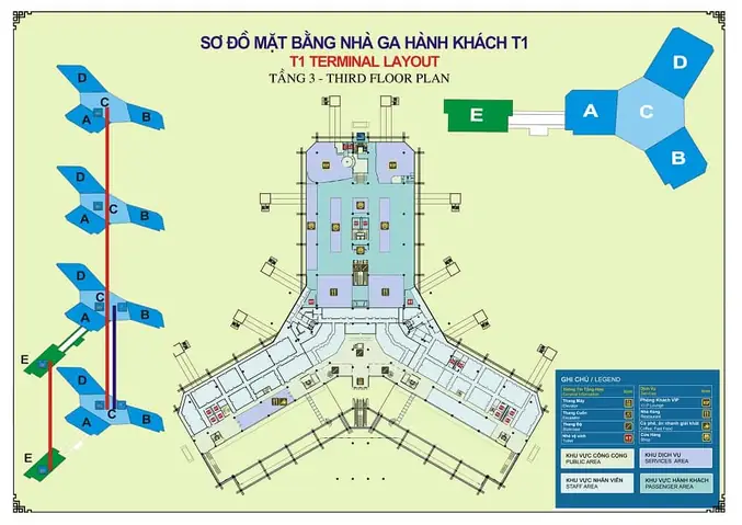 Sân Đỗ P2 Nhà Ga T1 Sân Đỗ P2 Nhà Ga T1