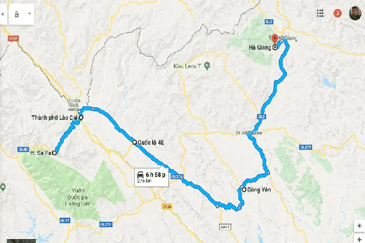 Sapa Cách Hà Giang Bao Nhiêu Km