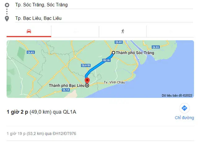 Sóc Trăng Đi Bạc Liêu Bao Nhiêu Km Sóc Trăng Đi Bạc Liêu Bao Nhiêu Km