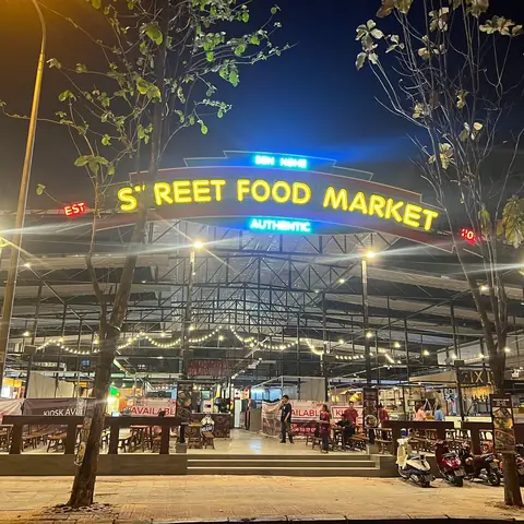 Street Food Market In Ho Chi Minh Street Food Market In Ho Chi Minh