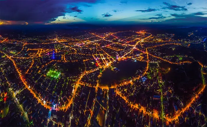 Thành Phố Lạng Sơn Về Đêm