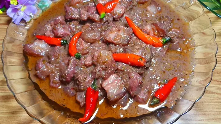 Thịt Kho Mắm Ruốc Ăn Với Gì