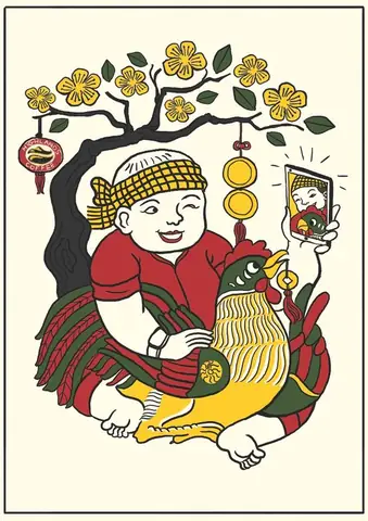 Thuyết Minh Về Tranh Đông Hồ Thuyết Minh Về Tranh Đông Hồ
