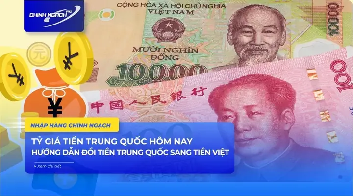 Tiền Trung Quốc Đổi Sang Tiền Việt Nam Hôm Nay