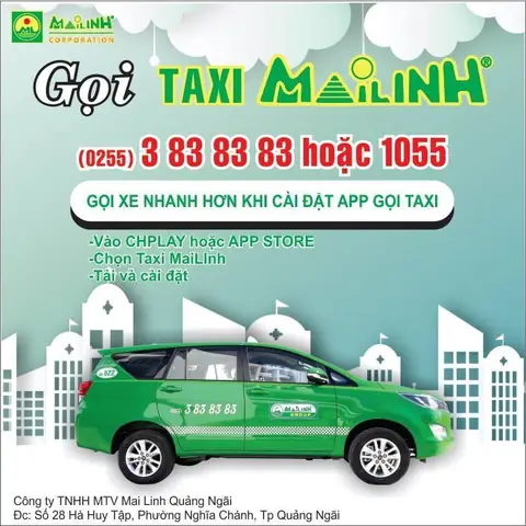 Tổng Đài Taxi Mai Linh Quảng Ngãi Tổng Đài Taxi Mai Linh Quảng Ngãi