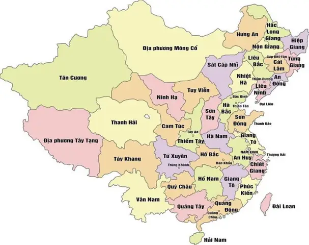 Trung Quốc Có Bao Nhiêu Tỉnh Thành Trung Quốc Có Bao Nhiêu Tỉnh Thành