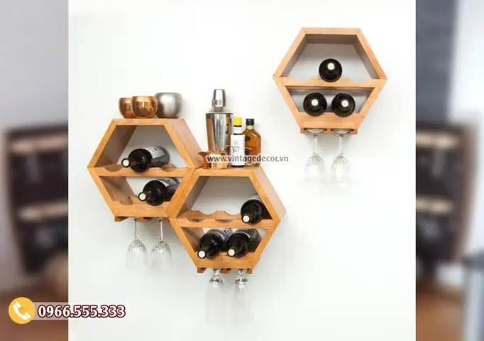 Tủ Rượu Mini Treo Tường Tủ Rượu Mini Treo Tường