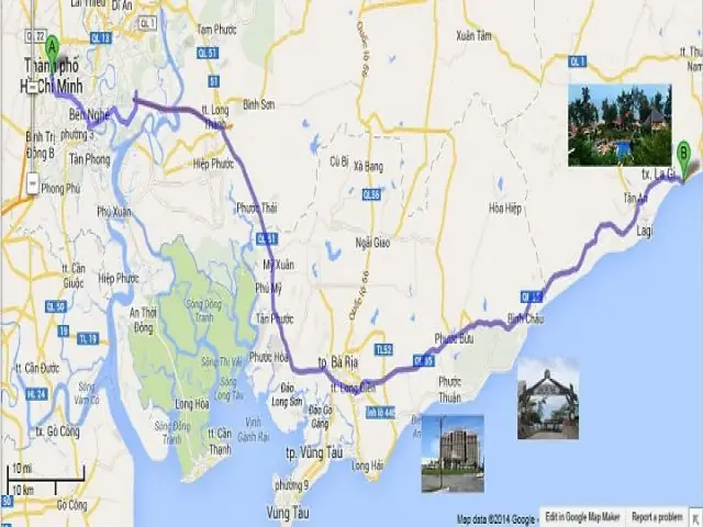 Từ Tphcm Đến Bình Thuận Bao Nhiêu Km