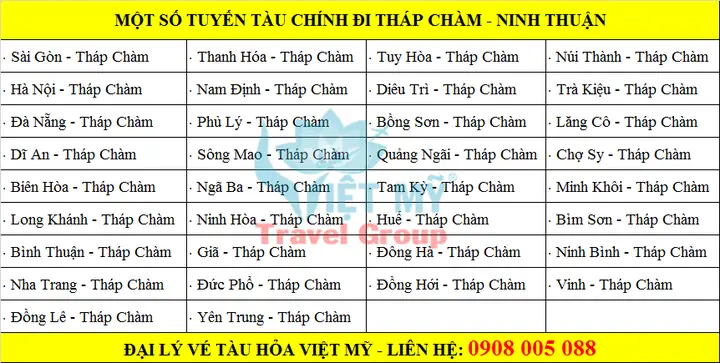 Vé Tàu Hỏa Đi Ninh Thuận Vé Tàu Hỏa Đi Ninh Thuận