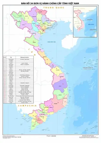 Việt Nam Có Bao Nhiêu Tỉnh Thành Hiện Nay