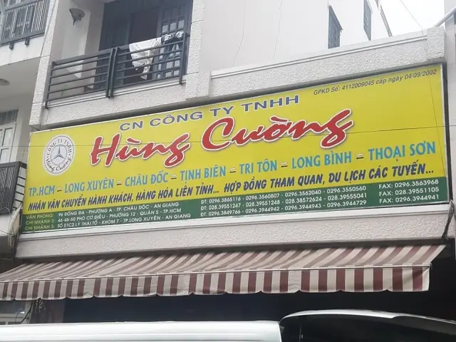 Xe Hùng Cường An Giang Đi Sài Gòn