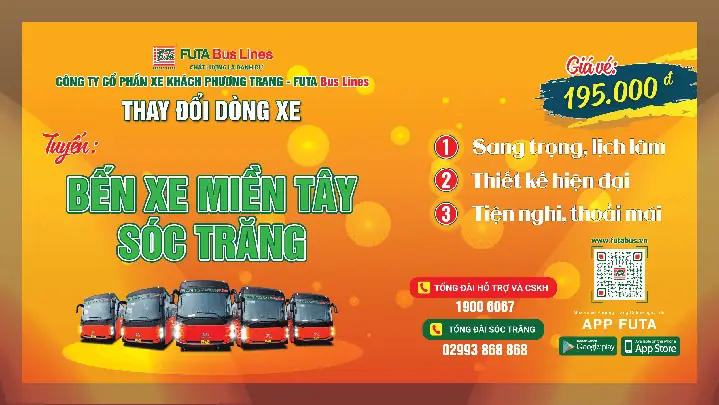 Xe Khách Phương Trang Sóc Trăng Xe Khách Phương Trang Sóc Trăng