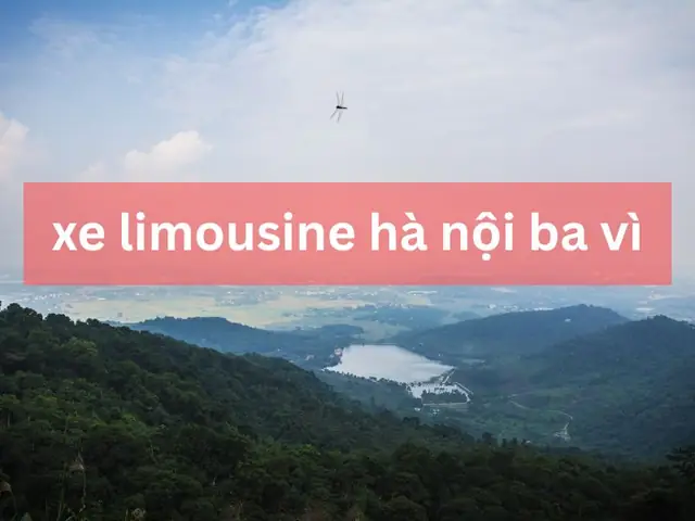 Xe Limousine Hà Nội Ba Vì