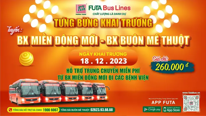 Xe Phương Trang Buôn Ma Thuột Đi Sài Gòn Xe Phương Trang Buôn Ma Thuột Đi Sài Gòn