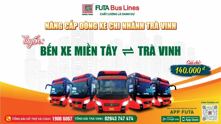 Xe Phương Trang Trà Vinh Đi Sài Gòn Xe Phương Trang Trà Vinh Đi Sài Gòn