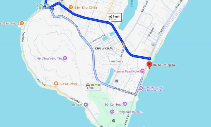 Bãi Sau Vũng Tàu Ở Đâu