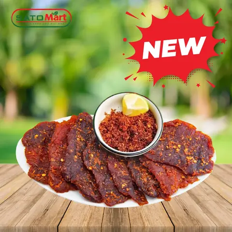 Bò Một Nắng Muối Kiến Vàng Gia Lai