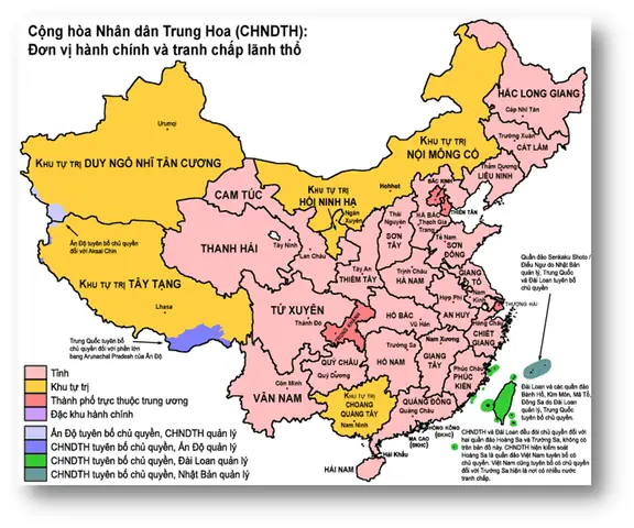 Các Khu Tự Trị Ở Trung Quốc