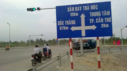 Chỉ Đường Đi Cầu Mỹ Thuận