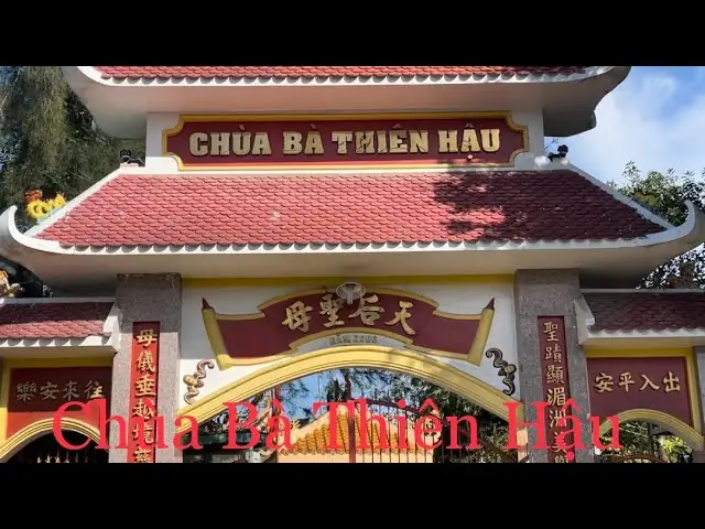 Chùa Bà Thiên Hậu Hóc Môn
