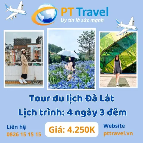 Du Lịch Đà Lạt 4 Ngày 3 Đêm