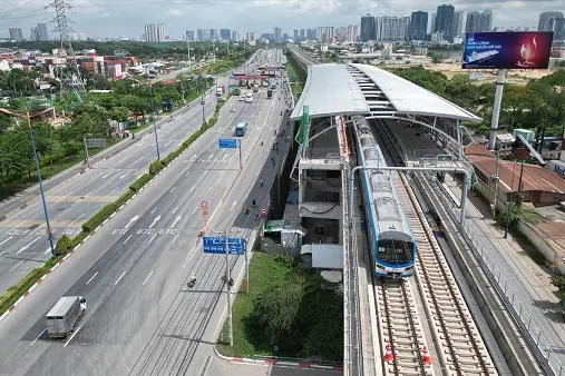 Hình Ảnh Tuyến Metro Số 1 Hình Ảnh Tuyến Metro Số 1