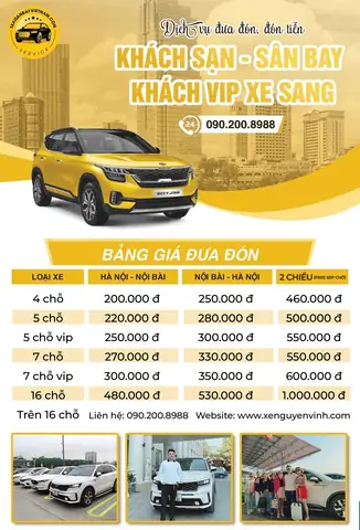 Taxi Hà Nội Đi Nội Bài Giá Rẻ