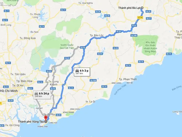 Từ Vũng Tàu Đi Đà Lạt Bao Nhiêu Km Từ Vũng Tàu Đi Đà Lạt Bao Nhiêu Km